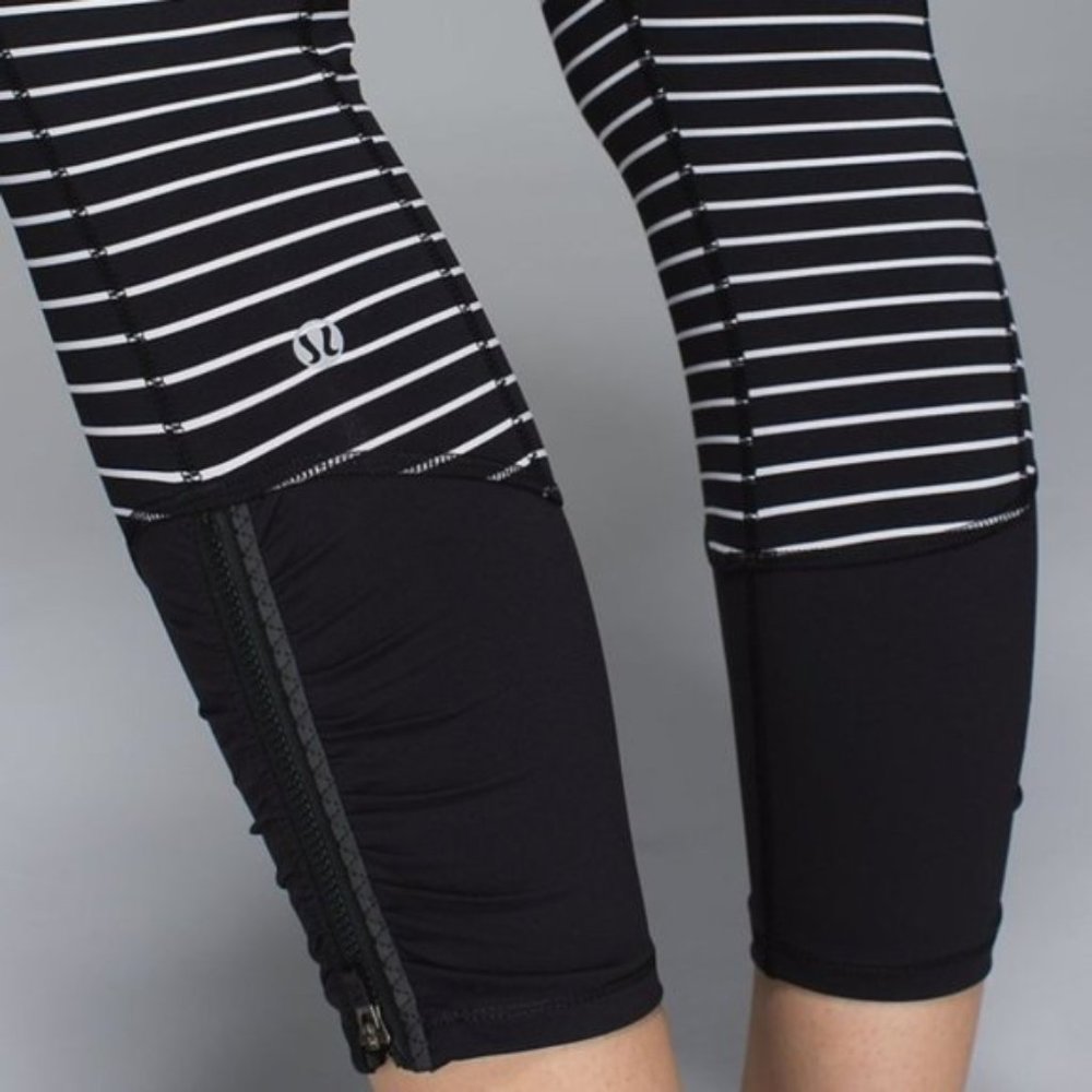 Lululemon Runday Parallel Stripes Crop - Picture 4 of 8